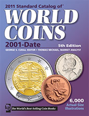 Catálogo Standard 2011 de Monedas Mundiales 2001-presente, 5ta Edición