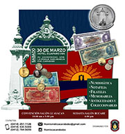Afiche de la 2da Convención Numismática y de Coleccionismo de Valencia, Marzo 2019